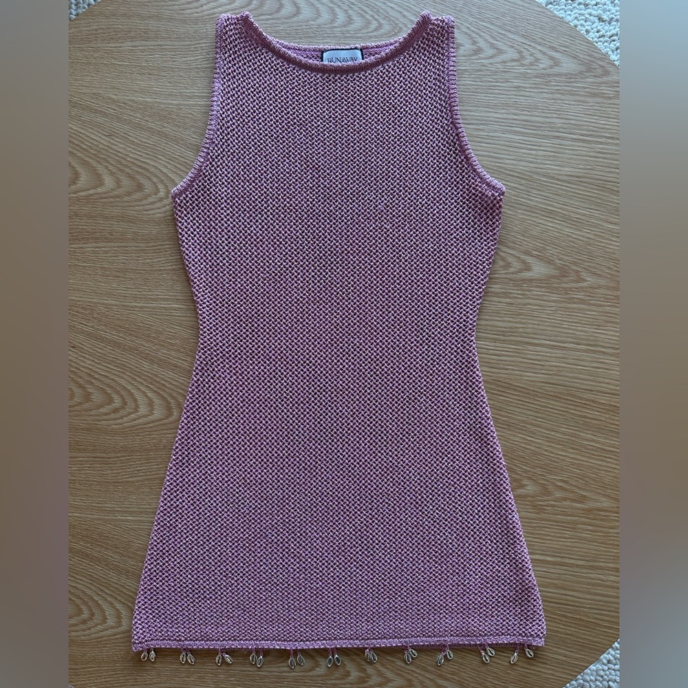 Pink Sleeveless Ariya Mini Dress
